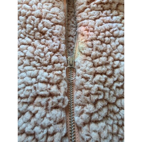 Express Sherpa Pink Fleece Pullover Sweater XS NWOT - Picture 5 of 8